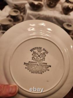 Beautiful Johnson Brothers Heritage Hall Brunch Set For 10