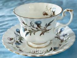 Beautiful Royal Albert Brigadoon Dinnerware Settings For 6 Made in England