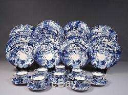 Blue Mikado Royal Crown Derby Dinner Set Plate Coffee Tea cup Bone china England