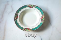 Booths China England Orchard Dinner Set for 6 with Serving 47-Pieces RARE Vintage