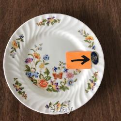 Brand NEW withsticker Aynsley Cottage Garden Bone China Set of 5 Bread Plates