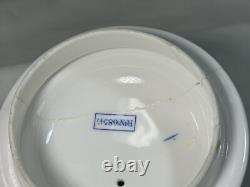 C1880 Royal Worcester Blue Chintz'Lazy Susan' TEA SET W2297 Collamore & Co NY