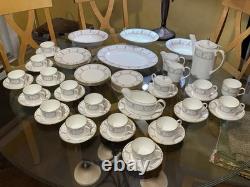 COALPORT MISTRAL COFFEE & TEA BONE CHINA SET WithMANY EXTRAS MADE IN ENGLAND, NEW