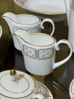 COALPORT MISTRAL COFFEE & TEA BONE CHINA SET WithMANY EXTRAS MADE IN ENGLAND, NEW