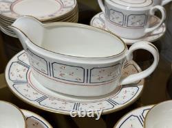 COALPORT MISTRAL COFFEE & TEA BONE CHINA SET WithMANY EXTRAS MADE IN ENGLAND, NEW