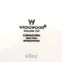 CORNUCOPIA Wedgwood 5 Piece Place Setting NEW NEVER USED made England BONE CHINA