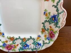 Ca. 1930s ROYAL CAULDON bone china dinnerware, cups set, 48pcs, gorgeous