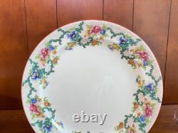 Ca. 1930s ROYAL CAULDON bone china dinnerware, cups set, 48pcs, gorgeous