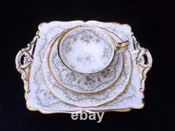 Cauldon 12 x Setting Gilded Tea set, Antique Nice Quality