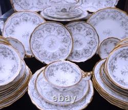 Cauldon 12 x Setting Gilded Tea set, Antique Nice Quality
