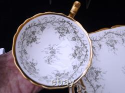 Cauldon 12 x Setting Gilded Tea set, Antique Nice Quality