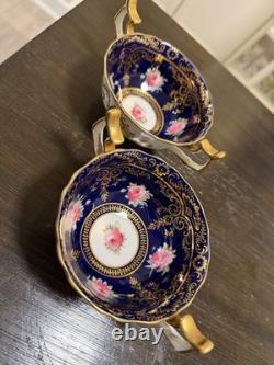 Cauldon Stoke On Trent England Teacup Only Set Of 2