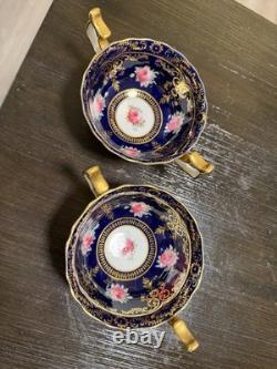Cauldon Stoke On Trent England Teacup Only Set Of 2