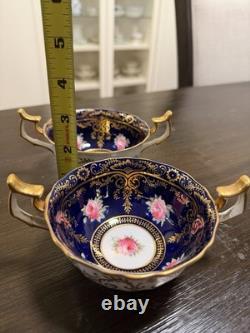 Cauldon Stoke On Trent England Teacup Only Set Of 2