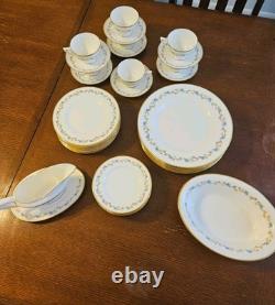 Champagne H 5283 Bone China Minton Set Made In England 44 piece Set