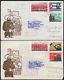 China PRC 1963 C97 Complete Set FDCs to England