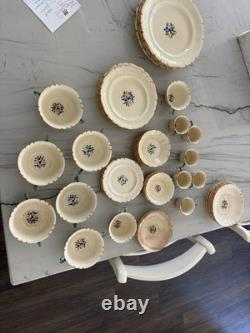 China Set Mason's Patent Ironstone China England Yorkshire Fruit Pattern 53-Pc