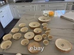 China Set Mason's Patent Ironstone China England Yorkshire Fruit Pattern 53-Pc