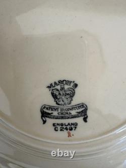China Set Mason's Patent Ironstone China England Yorkshire Fruit Pattern 53-Pc