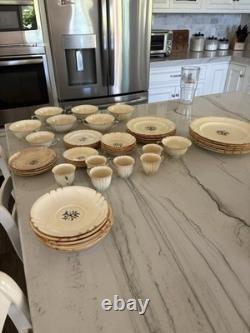 China Set Mason's Patent Ironstone China England Yorkshire Fruit Pattern 53-Pc