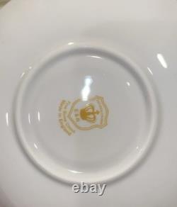 China Tea Set England Pink Rose Floral with Gold Trim 15 Pc