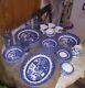 Churchill Blue Willow English Tableware 52 Piece Set withdiscounted shipping