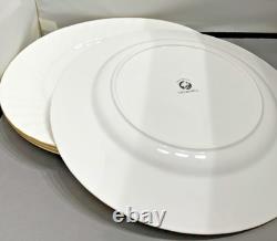 Churchill Fine Bone China White Gold Trim 4-Place Settings 20 Pieces Exquisite