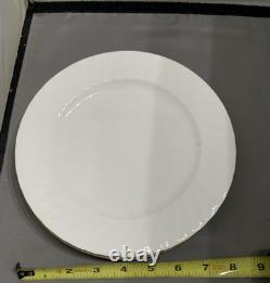 Churchill Fine Bone China White Gold Trim 4-Place Settings 20 Pieces Exquisite
