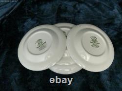 Churchill, Royal Blue Willow Massive 42 Piece China Set