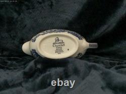 Churchill, Royal Blue Willow Massive 42 Piece China Set