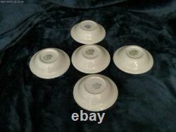 Churchill, Royal Blue Willow Massive 42 Piece China Set