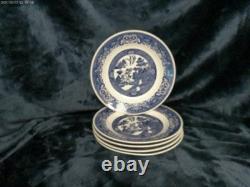 Churchill, Royal Blue Willow Massive 42 Piece China Set