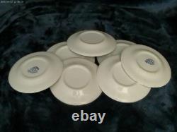 Churchill, Royal Blue Willow Massive 42 Piece China Set