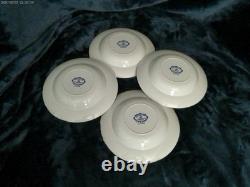 Churchill, Royal Blue Willow Massive 42 Piece China Set