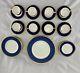 Coalport Athlone Blue Fine China 40 Piece Service For 8 Set Made In England