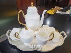 Coalport Bone China Made In England Est. 1750 Coffee/Teapot 16 Piece Set