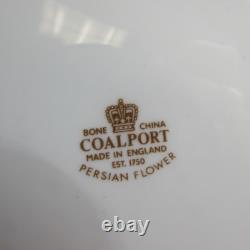 Coalport Bone China PERSIAN FLOWER Service for Four 20pc Set