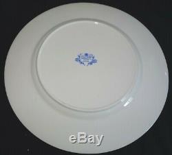 Coalport England Khotar Set of 8 Dinner Plates -Bone China