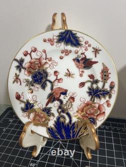 Coalport Hong Kong Bread & Butter Plates Set of 7 Bone China England Rare HTF
