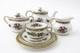 Coalport Ming Rose Miniature Tea Set Bone China England Teapot Cup Saucer Plate