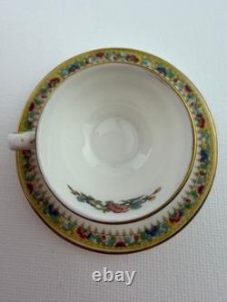Coalport Ming Rose Miniature Tea Set Bone China England Teapot Cup Saucer Plate