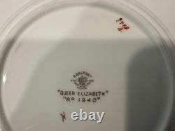 Coalport Queen Elizabeth Ivory Fine Bone China 12 Place Settings 60 Pc England