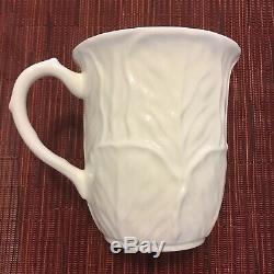 Coalport Set Of 2 White Countryware England Bone China Coffee Cup Mug Beaker