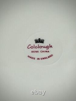 Colclough Hedgerow Fine Bone China Dinner Plates 10 1/2 Set of 5 England