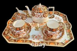 Collingwood Bros Bone China England Rare Orange & Gold Imari 7908 Tea Set