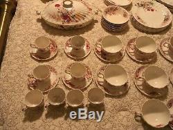 Copeland Spode England Fairy Dell China Set-84 Pieces Total Serving Plate 17x13