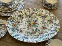 Copeland Spode Patricia 59 Piece China Set 596271 England Dinnerware