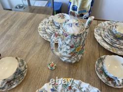 Copeland Spode Patricia 59 Piece China Set 596271 England Dinnerware