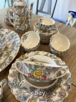 Copeland Spode Patricia 59 Piece China Set 596271 England Dinnerware