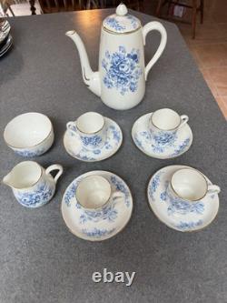 Crown Staffordshire Bone China Mini Coffee Set